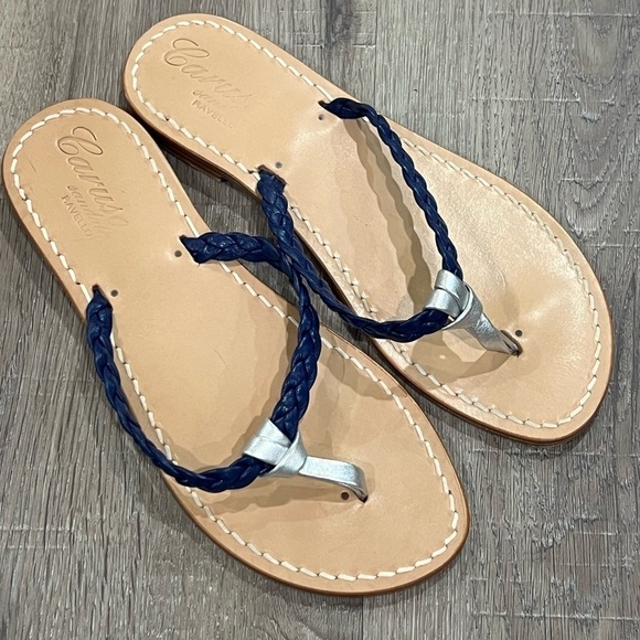 Worn Once? Size EU37 US 6.5 Caruso Sandali Arabella Made in Italy Leather Sandal - Picture 2 of 10